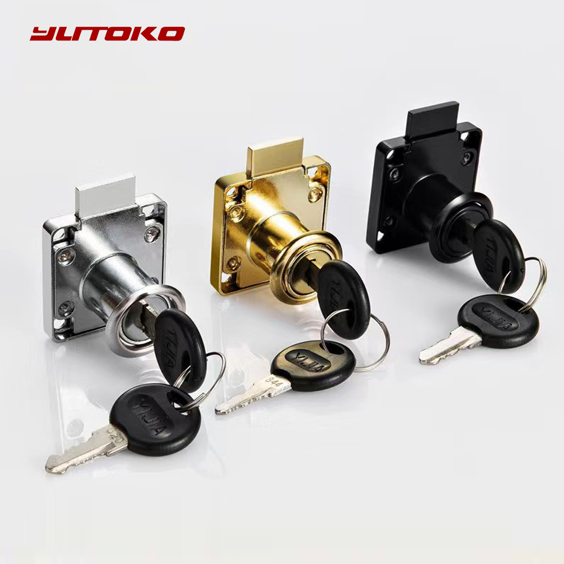 Furniture Hardware Bolts - Yutoko 高級デスク引き出しロック ワードローブロック キャビネットロック 家具カムロック