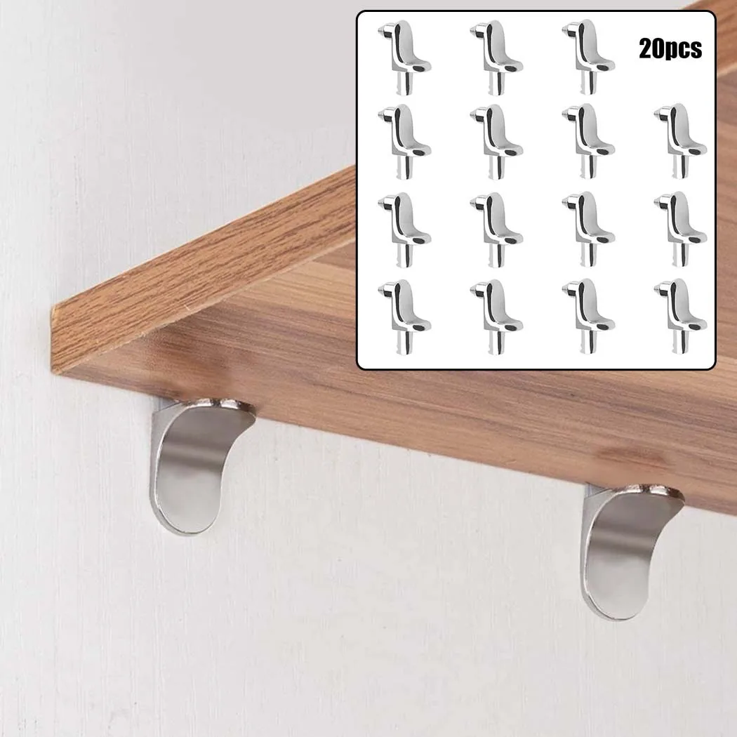 ステンレス製の棚サポート,食器棚,吊り下げピン,キッチンキャ - Shelf Peg Support のレビューと価格