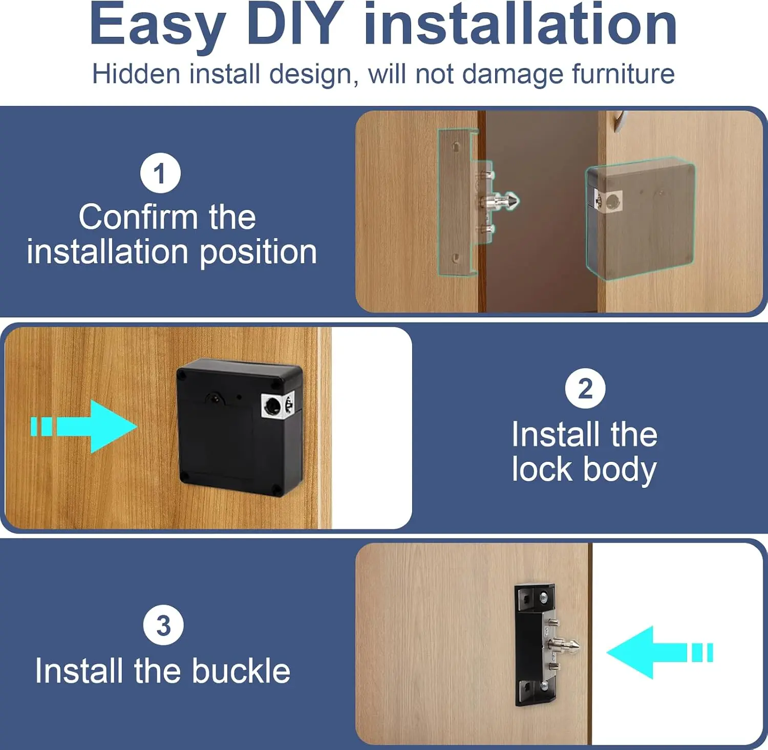 携帯電話NFCスマートロッカー電子錠RFID13.56mhz - Furniture Hardware Bolts のレビューと価格