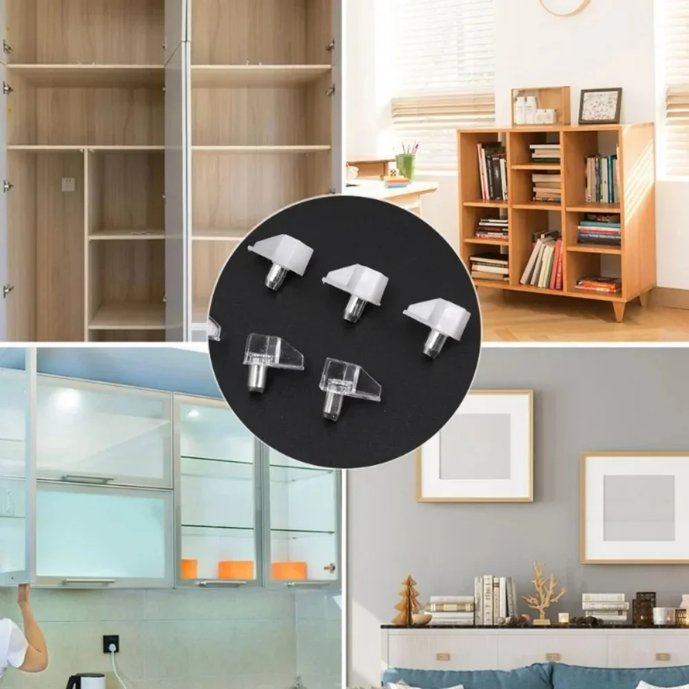 500/200/50/10 個透明棚スタッドペグ金属サポート - Shelf Peg Support のレビューと価格
