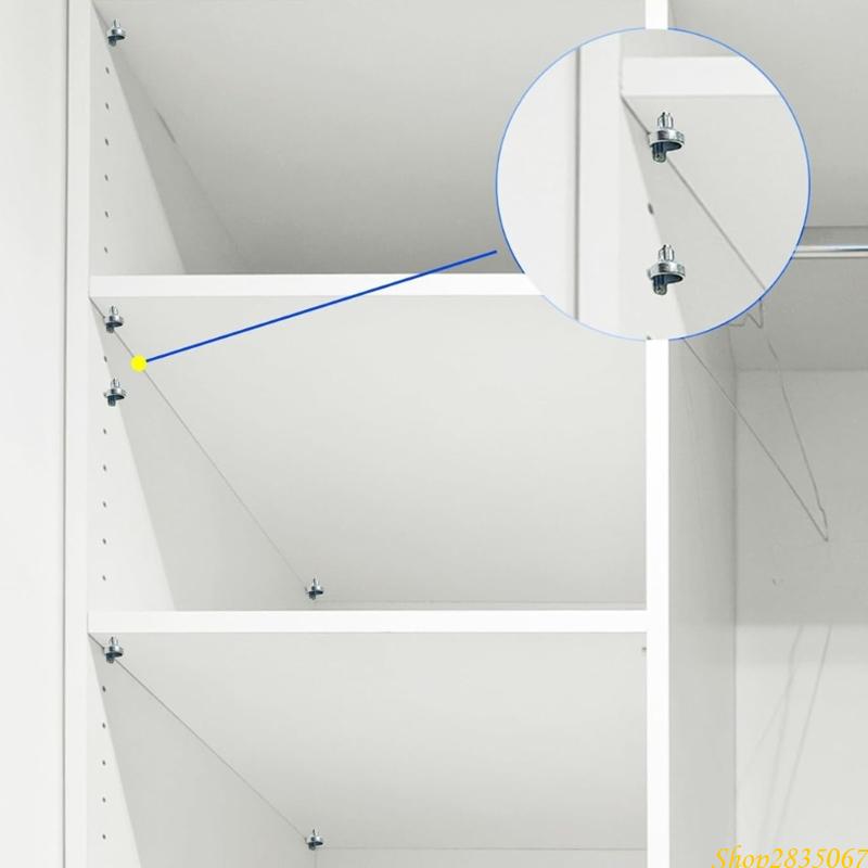 100 個亜鉛合金キャビネットペグキッチンキャビネット棚ペグ - Shelf Peg Support のレビューと価格