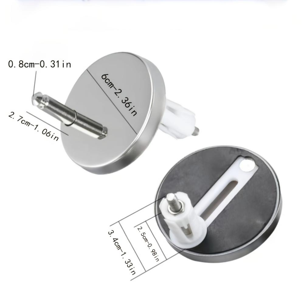 1組のステンレス製便座コネクター、交換用家具金具アクセサリー - Furniture Hardware Bolts のレビューと価格