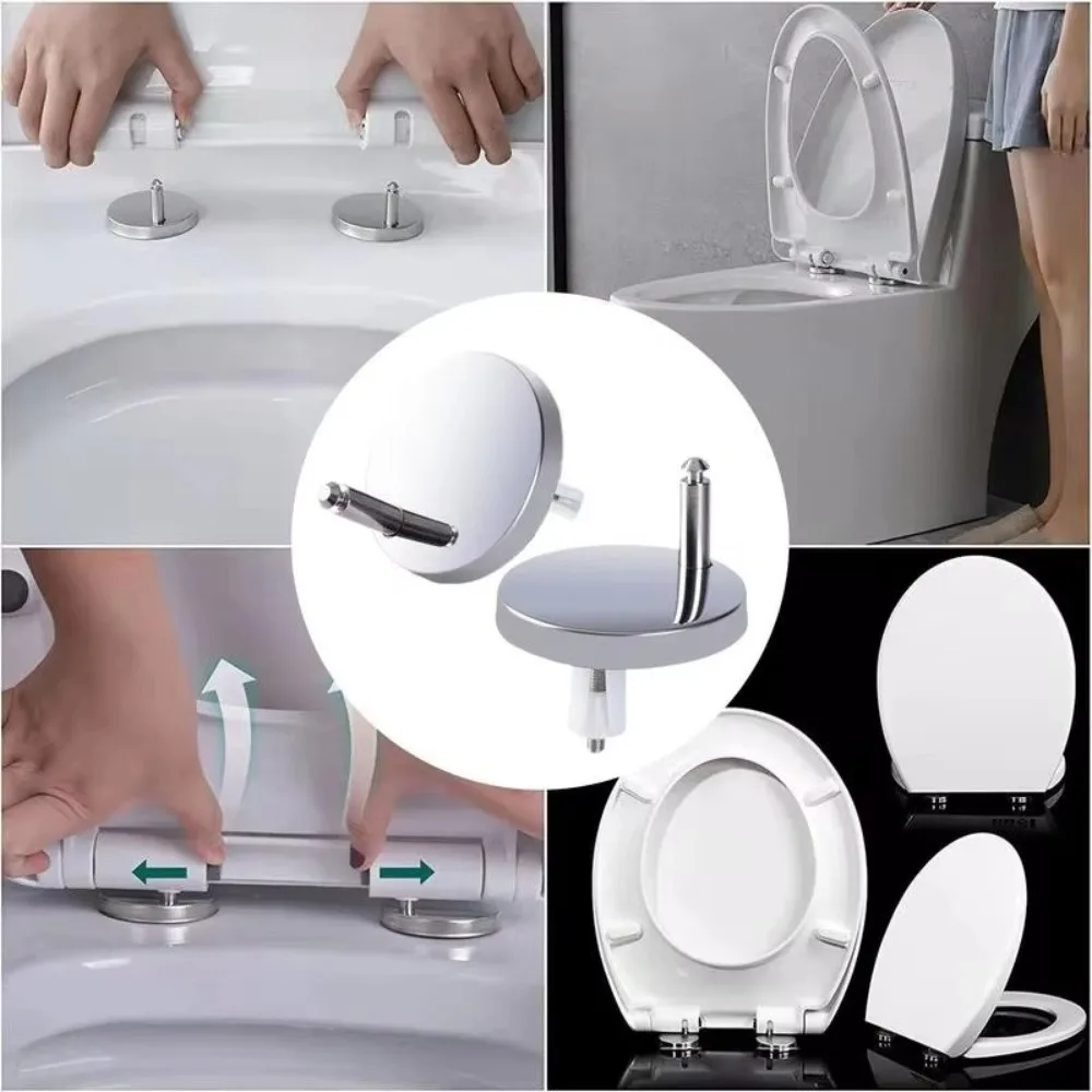 1組のステンレス製便座コネクター、交換用家具金具アクセサリー - Furniture Hardware Bolts のレビューと価格
