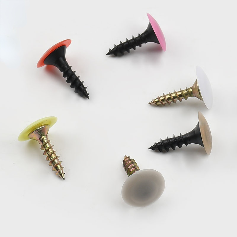 100/500/1000 個プラスチック製スクリューキャップ - Furniture Hardware Bolts のレビューと価格