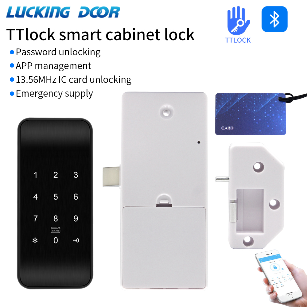 指紋付き引き出しロック,rfid家具ロック,bleキャビネッ - Furniture Hardware Bolts のレビューと価格