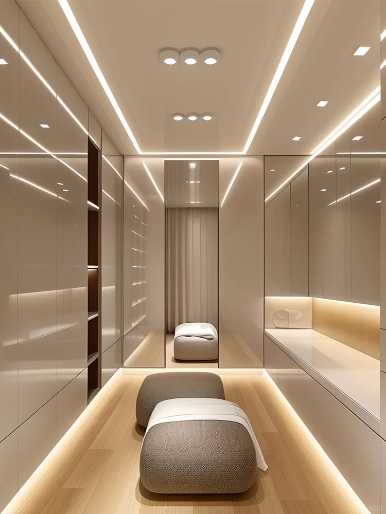 豪華なオープンスタイルのクローゼットルーム用LED照明 DT - Dtc Furniture Hardware のレビューと価格