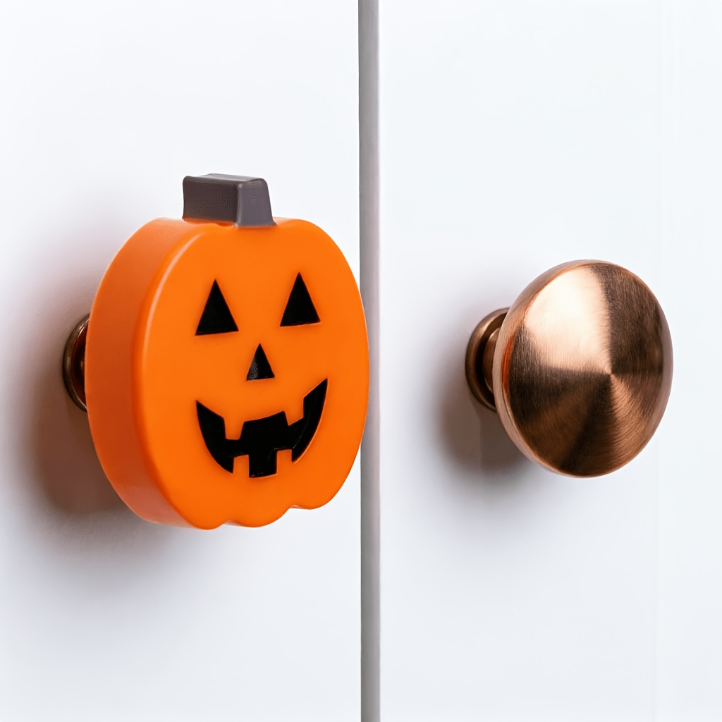 ハロウィンパンプキンノブカバー、ユニバーサルキャビネットと引 - Furniture Hardware Bolts のレビューと価格